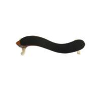 Violin Replacement Parts Natural Stripe Maple Wood Violin Shoulder Rest Shoulder Pad Violin Accessories Fit For 4/4 3/4 1/2 1/4 1/8 Violin (Color : 1/8)