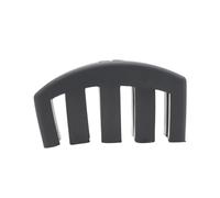 Violin Replacement Parts Professional Rubber Five-Prong Silent Silencer Fiddle Violin Practice Accessories Musical Instrument Mute 4 Colors (Color : Bk)