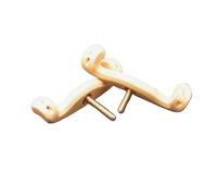 Violin Replacement Parts Silica Gel Shoulder Rest Claws Professional Durable Violin Shoulder Rest Accessories For 4/4-3/4 1/2 1/4-1/8 Violin (Color : 1/4-1/8)