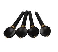 violin replacement parts Tuning Key Winder Ebony Mahogany Violin Accessories Shaft violin accessories (Color : Ebony wood 5)