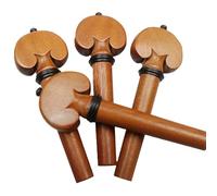violin replacement parts Tuning Key Winder Ebony Mahogany Violin Accessories Shaft violin accessories (Color : Jujube 1)