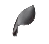 Violin Replacement Parts Violin Chinrest, Violin Chinrest Accessories, Natural Ebony, Front And Back Screws, Cork Pad (Color : 1/2)