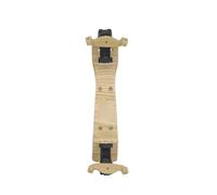Violin Replacement Parts Violin Shoulder Rest Aluminum Alloy Violin Shoulder Rest Black Padded For 4/4 3/4 1/2 1/4 1/8 Violin Parts, Accessories (Color : 3-4 4-4 Wood)
