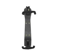 Violin Replacement Parts Violin Shoulder Rest Aluminum Alloy Violin Shoulder Rest Black Padded For 4/4 3/4 1/2 1/4 1/8 Violin Parts, Accessories (Color : 3-4 4-4 Black)