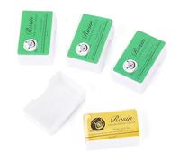 Violin Rosin 4 Pack Low Dust Natural Rosin for Violin, Viola, Cello Bows