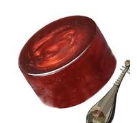 Violin Rosin, Natural Rosin for Violin and Cello with Small Dust-Proof Case, Long-Lasting Musician's Tool for Smooth Sound Quality, Compact Polish Accessory for String Instrument