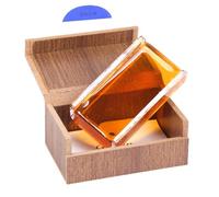 Violin Rosin Wood Case String Rosin Low Dusts Universals Rosin String Instruments Violin Accessories Easy To Use