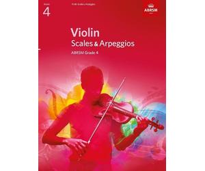 Violin Scales & Arpeggios, ABRSM Grade 4 by ABRSM - 9781848493414