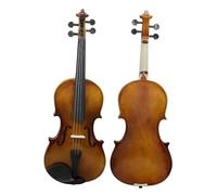 Violin Set 4/4 Full Size Acoustic Violin Basswood Panel Violin Fiddle With Case Bow Strings Shoulder Rest Tuner Cloth (Color : 4/4)