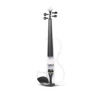 Violin Set Electronic Violin Grading Exam For Beginners To Play The Mute Piano (Color : White)