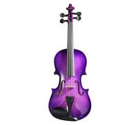 Violin Set for Beginners Kids violin Purple Violin Children's Beginners Exam Practice Violin (Size : 1/2)