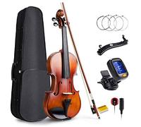 Violin Set, Violin Starter Kit, violin gifts 4/4 Full Size Violin Acoustic Fiddle With Violin Case, Shoulder Rest, Rosin And Violin Strings For Beginner Adult Student (Color : 3/4)