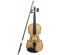 Violin Set, Violin Starter Kit, violin gifts Solid Wood Violin Natural Color Tiger Pattern Bright Violin Beginners Practice Violin Maple Wood (Color : 4/1)
