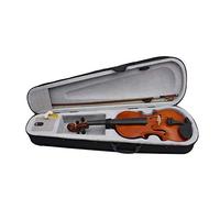 Violin Set, Violin Starter Kit, violin gifts Violin Full Size Matte Student Violin Set For Beginners With Learning Point In Fingerplate With Inlay (Color : 3/4)