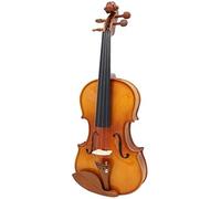 Violin Set, Violin Starter Kit, violin gifts Violin Full Size Natural Acoustic Solid Wood Spruce Flame Maple Veneer Violin Fiddle For Beginner Student Performer Jujube Wood Parts With Case Rosin Wipe