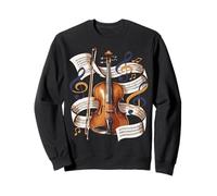 Violin Sheet Music Classical Orchestra Sweatshirt