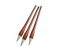 Violin Shoulder Rest Adjustable Artist's Calligraphy and Mix Hair Brushes 3pcs Set Good for Flower Painting: Lotus Peony etc Lishu Style Calligraphy