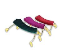 Violin Shoulder Rest Adjustable Shoulder Rest, 3PCS Violin Aluminum 1/8 1/2 1/4 3/4 4/4 Violin Shoulder Support Violin Practice Mute(1/2)