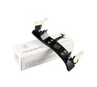 Violin Shoulder Rest,Aluminum Alloy Load-bearing Shoulder Pad,4/4 Violin Shoulder Rest Collapsible Adjustable 1/8 Size, Violin Parts Soft Safety Easy To Use, Silicone Claw Thickened Sponge(4/4-3/4)