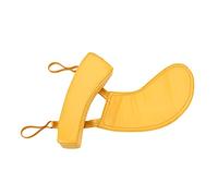 Violin Shoulder Rest Chin Rest Large Pad Sheepskin Chin Protector 1/4-1/2