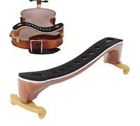 Violin Shoulder Rest, Ergonomic Adjustable Breathable Non Slip Violin Chin Rest for Practice (1/4-1/2)