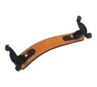 Violin Shoulder Rest Flame Maple Wood Design Adjustable Support Stable Fit Violin Shoulder Rest Accessory for Comfortable Instrument Positioning Natural Alignment Practice Rehearsal