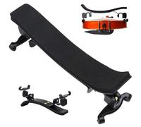 Violin Shoulder Rest for 4/4 and 3/ Size with Collapsible Shoulder Rest for Violin with Height Adjustable Feet Comfortable Foam Pad Chin for Kids Adults