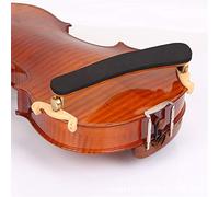 Violin Shoulder Rest Pad, 1/2 1/4 3/4 4/4 Solid Wood Shoulder Pad Violin Pad Support Chin Rest Violin Practice Mute(1/2 2/4)