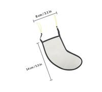 Violin Shoulder Rest Pad for 1/2 Size, Suede Comfort | Elastic Adjustable Strap, Secure Fit for Practice and Stage Performance, Beige Suede Cotton Finish