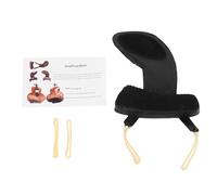 Violin Shoulder Rest Pad Sheepskin Adjustable Chin Rest Cover Protector Chinrest Pad Violin Accessories for Violin (1/2 to 1/4)
