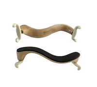Violin Shoulder Rest Pad, Transparent Lacquered Wood Shoulder Chin Pad Violin Practice Mute(3/4)