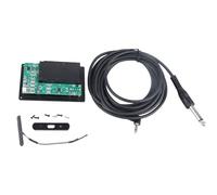 Violin Silent EQ Pickup, Adjustable Electric Violin Equalizer with Cable, Portable Musical Instrument Accessory for Violin, Viola, Cello and Bass, Easy to Install, sturdy (B53 Pickup)