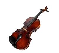 Violin Size 4/4 Acoustic Violin Solid Wood Fiddle Kit Case Bow Natural Color High Gloss For Beginner