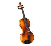 Violin Solid Wood Violin Adult Beginner Practice Violin With Case And Bow Pole 1/8-4/4 (Color : 1/4)