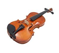 Violin, Solid wood violin Beginner Practice Natural color Bright violin, With: Violin, Bow, Rosin