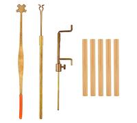 Violin Sound Post Tool Set,Violin Luthier Install Repair Tool Kit,Include S Style Sound Post Setter & 5 Pcs Violin Sound Post & Sound Post Gauge & Retriever Clip