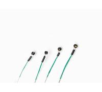 Violin Spare Parts Green Stripe Violin Strings Steel Violin Strings Set Durable(1/8 set)