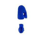 Violin Spare Parts Rubber Violin Bow Grip Correcting 2 Piece Set For Violin Accessories Beginner Finger Trainer(Blue)
