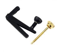Violin Spare Parts Violin Tuner 4/4 3/4 Violins Metal String Adjuster Nickel Plated Fiddle Violin Accessory(Black)