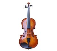 Violin Spruce A02 Handmade Playing Student Gift Accessories Piano + Box + Bow + Rosin + Shoulder Rest