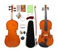 Violin Spruce Wood Violin Adult Beginner Violin Test Grade Playing 4/4 Violin (Color : Set 4/4)