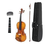 Violin Starter Kit 1/4 Violins Various Models Beginners Learning Fiddle With Fitting(C)