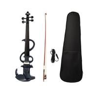 Violin Starter Kit 4/4 Acoustic Violin Set Fiddle High Gloss Finish Panel With Bow String Case Whole SET