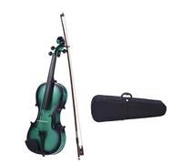 Violin Starter Kit 4/4 Beginner Violin Handmade Fiddle Violino With Bridge Brazilwood Stick Bow Case Whole KIT