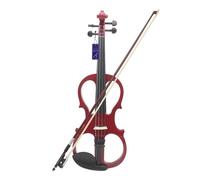 Violin Starter Kit 4/4 Electric Violin Maple Body Silent Electric Violin With Bow Case Headphone Connection Cable Parts & Accessories