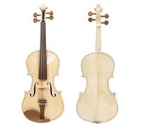 Violin Starter Kit 4/4 Full Size Spruce Wood Violin Set With Hard Case Bow Extra Strings And Bridge For Beginner/Professional Violin Kit