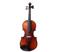 Violin Starter Kit 4/4 Size Size Beginner's Matte Maple Handmade Violin Set Spruce Wood Panel Ebony Fingerboard/chord Shaft