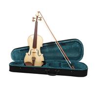 Violin Starter Kit 4/4 Violin Spruce Wood Panel Violin With Professional Case Bow Strings Shoulder Rest Accessories For Beginners(Violin)