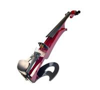 Violin Starter Kit 4/4 Violin With Tuner Lesson Book Electric Violin Bow Case 4m Cable