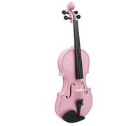 Violin Starter Kit Color -popular Violin Solid Wood Violin Begin To Practice Adult Performance 4/4 Piano(Pink)